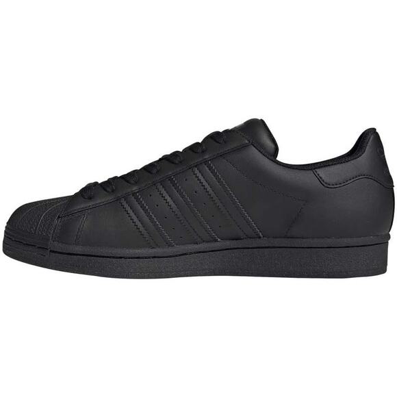 NWT Adidas Originals | Men's Superstar Shoes, Black, Size 11.5 - Picture 2 of 5